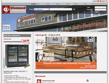 Tablet Screenshot of diamond-europe.com